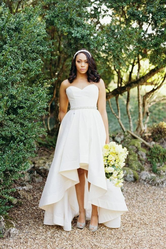 high low wedding dress